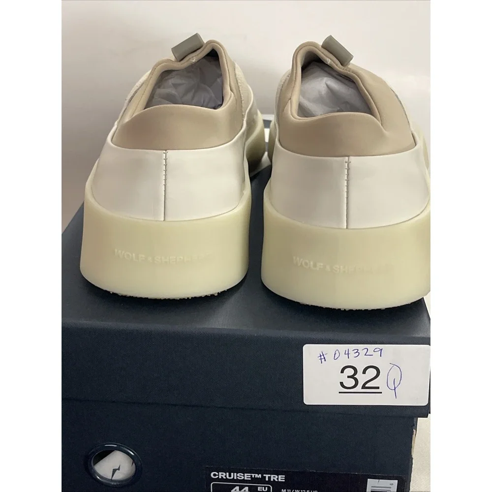 New Wolf & Shepherd Cruise Shoe‎ Slipper Unisex M11-W12.5 Tre Gray Slip-On Money